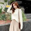Autumn Warm Knitted Half Turtleneck Sweater Women Casual Soft Polo-neck Jumper Slim Knitted Sweater Winter  Elasticity Pullovers