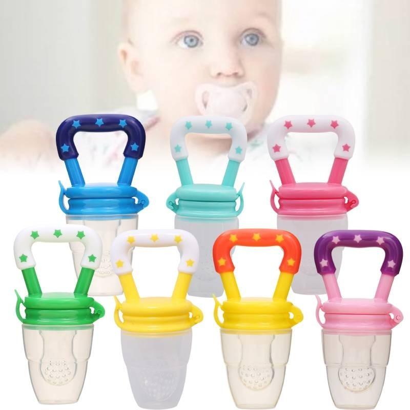 Premium Baby Fruit Vegetable Feeder Pacifier Silicone Teething Toy For Infants