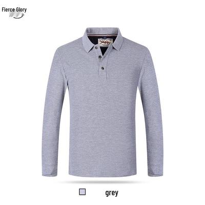 LIEYAO Unisex Long Sleeve Team Polo Shirt