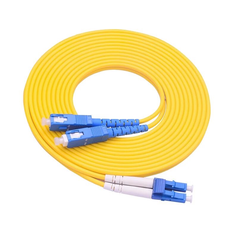 Qihuang Telecommunication-Grade Single-Mode Dual-Core Fiber Optic Patch Cable
