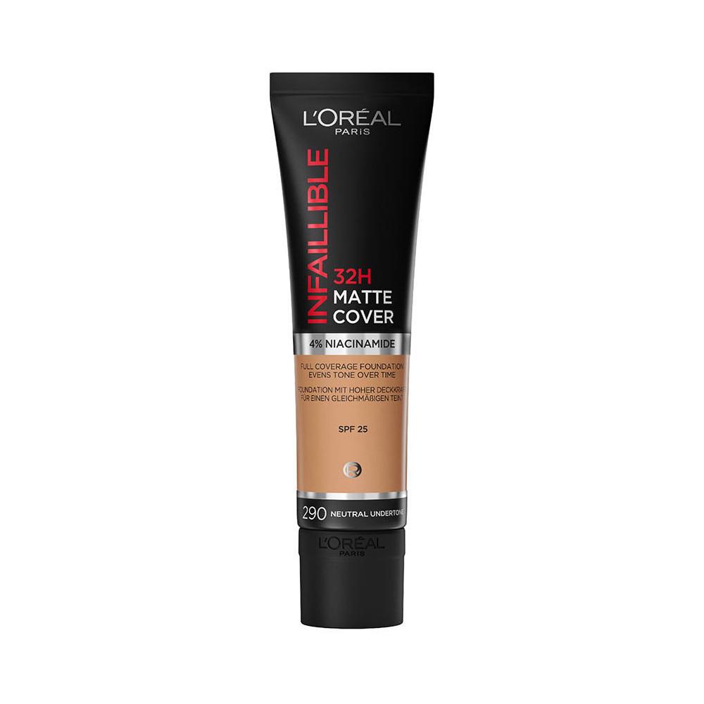 L'oréal Paris Golden/Amber - Infallible 32H Matte Cover Foundation - 290 - 30 Ml 30Ml