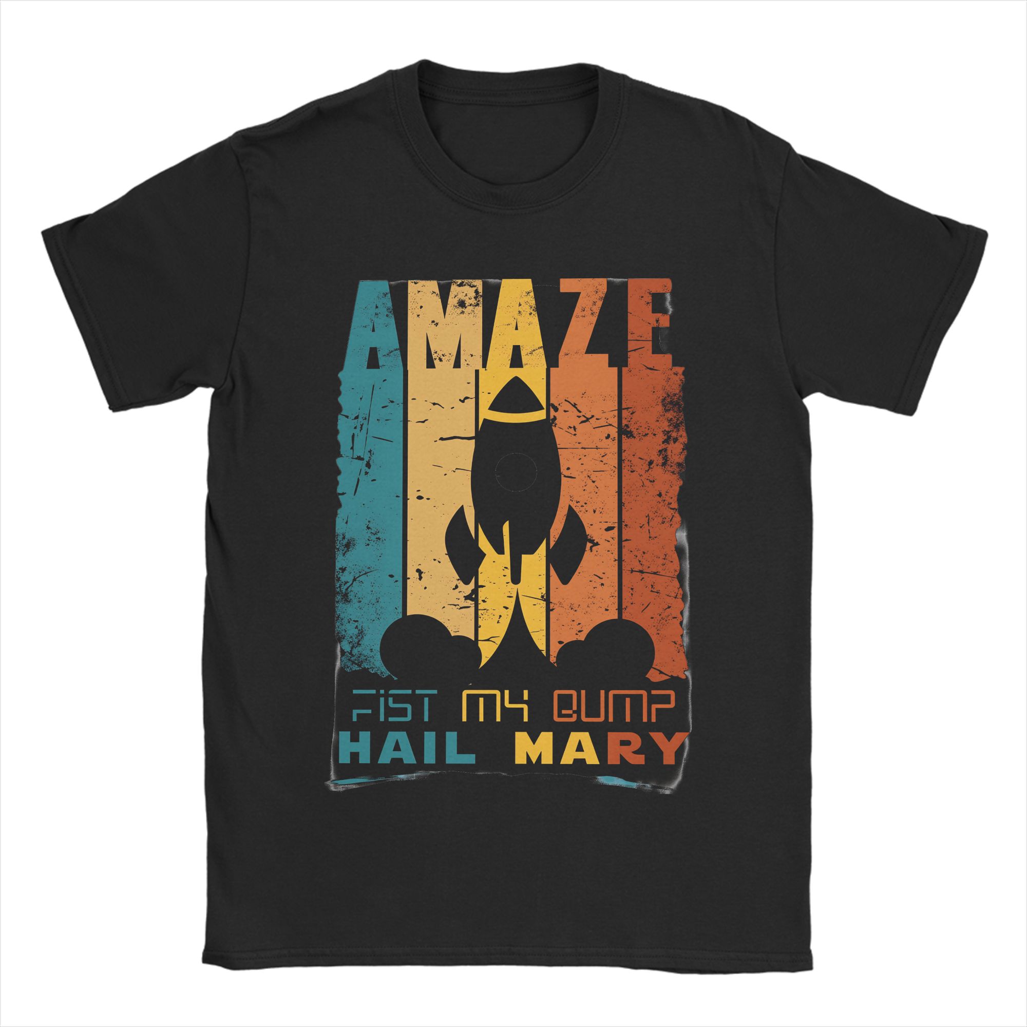 

Harajuku TShirt Project Hail Mary Poster Cotton T Shirts Hipster Tshirt for Unisexs Beach Y2K Retro Print Short Sleeve Top Tees 4XL