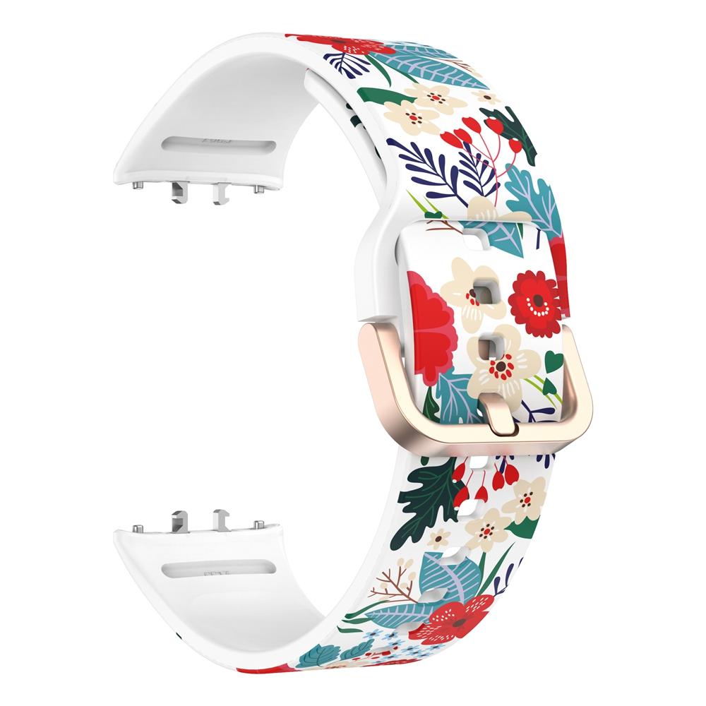 Печатный силиконовый ремешок для часов Samsung Galaxy Fit 3/Fit3 SM-R390 Smatch watch Запасные ремешки для часов Браслет Ремешки для часов For Galaxy Fit 3