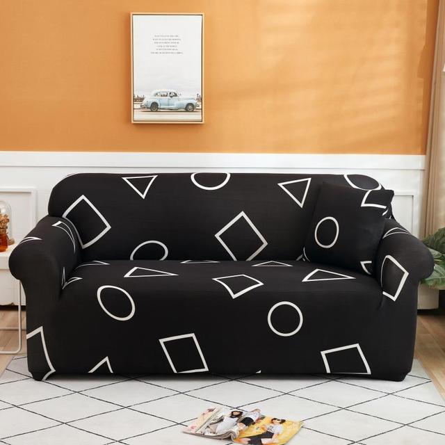 Modern Sofa Slipcovers Elastic Sofa Covers For Living Room Sectional Corner Chair Furniture Protector Couch Cover 1 /2 /3 /4 Seater