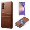Shockproof Phone Case for Samsung Galaxy A55 5G PU Leather+PC Cover with Dual Card Slots