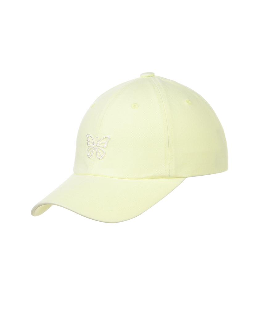 Nigaennikol Mini Butterfly Blink Ball Cap_Yellow Cream