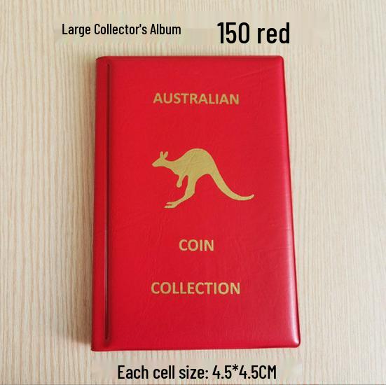 PVC Coin Album: Portable 10-Page, 24-Grid Storage for Coin Collection