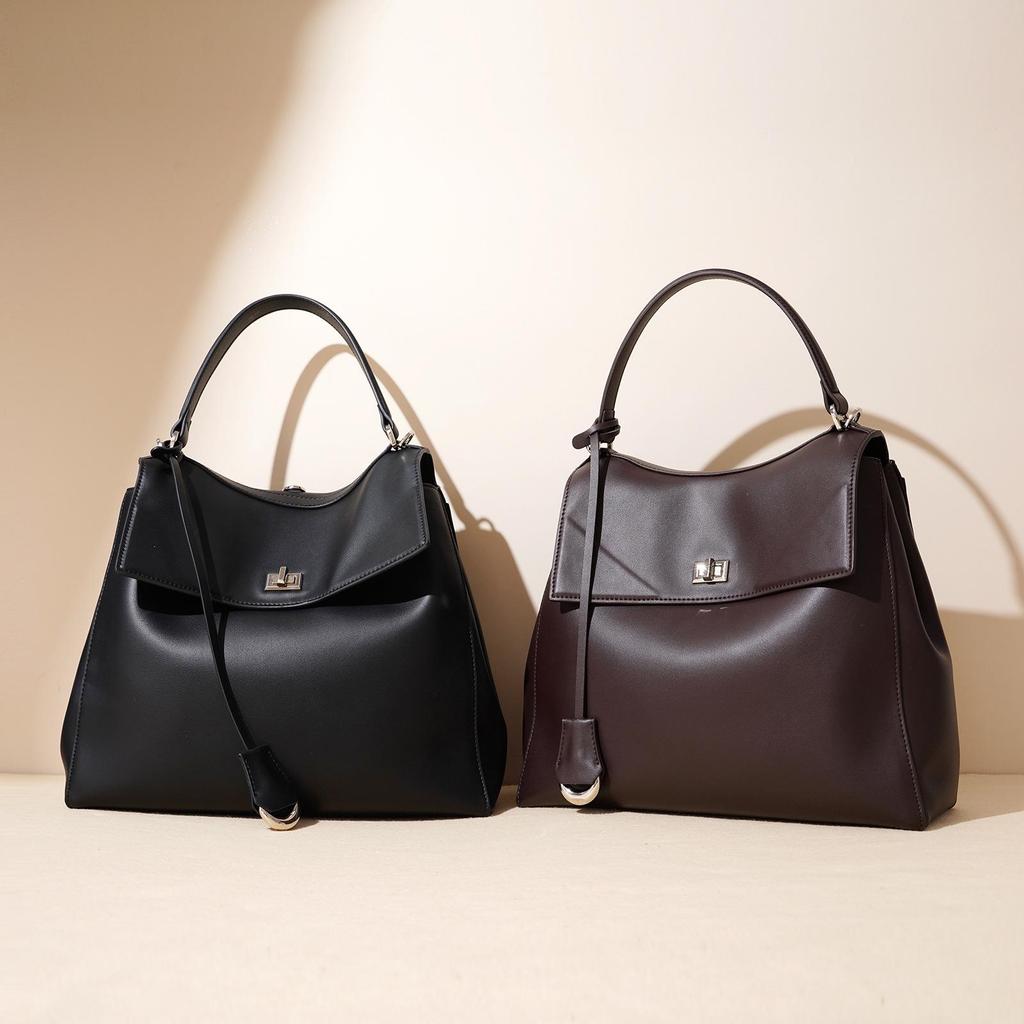 2025 Advanced Women's Cowhide Tote & Handbag: New Fashion Single Shoulder Backpack Design