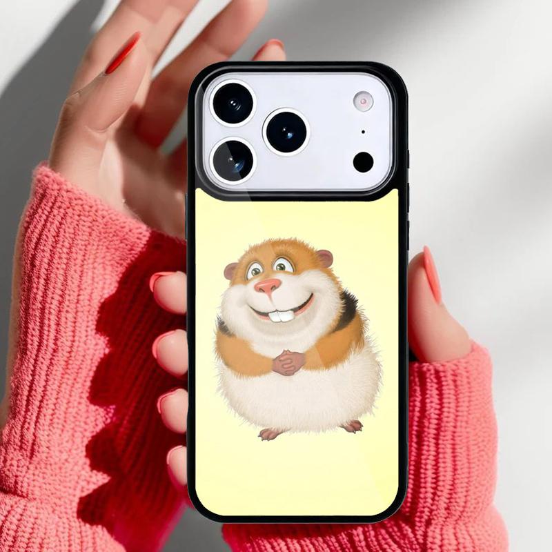 Guinea Pig Funny Cartoon Phone Case for iPhone 17 16 15 14 13 Pro Max Back Cover for 12 11 Pro Coque