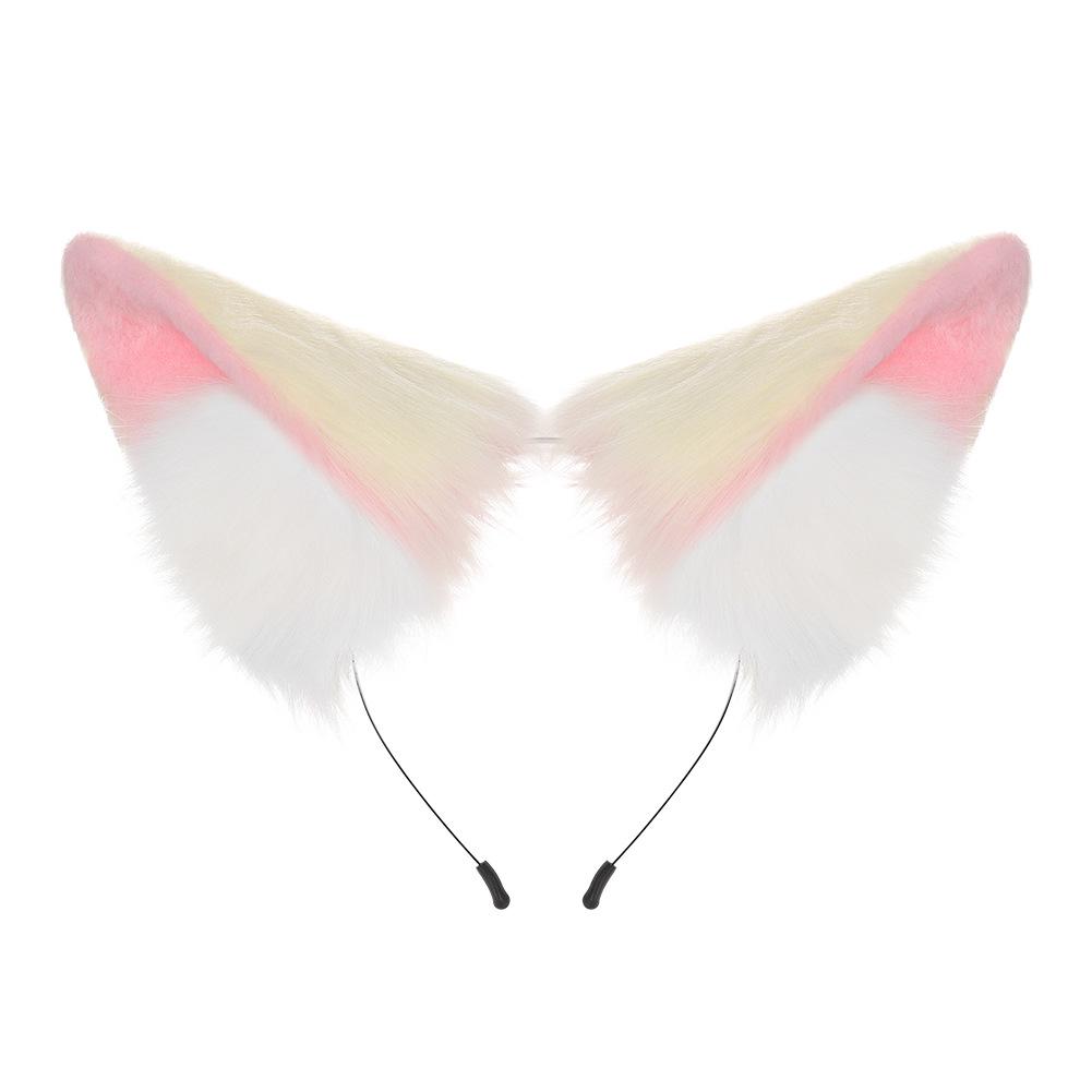 Halloween Cat Ears Fox Headband Cosplay Plush Hair Accessories