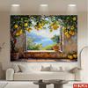 2D Flat 1pc Tree Backdrop Banner - Theme Rustic Style For Party Decor Theme Photo Backdrop 2D Flat