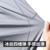 Men's Breathable Ice Silk Sports T Shirt Quick Dry Crew Neck Short Sleeve Top Running Training Gym Wear