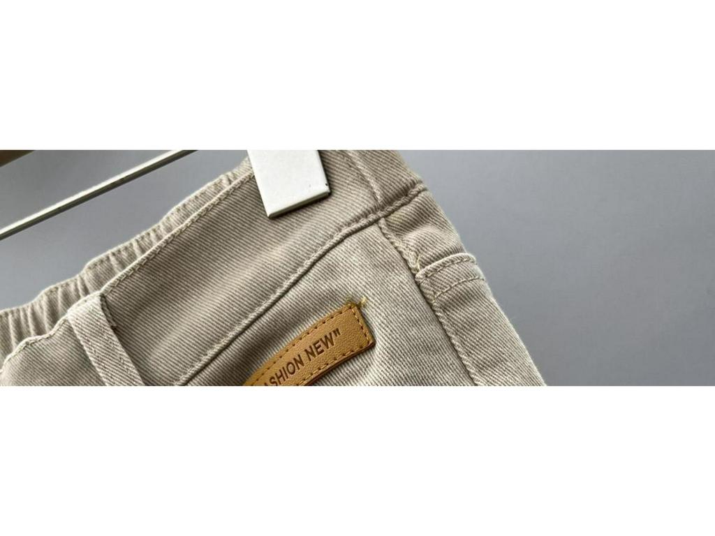 Women's High Waist White Denim Harem Pants - Spring/Summer 2026