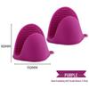 Thickened Silicone Heat-Resistant Gloves - 300°C Oven & Microwave Insulation for Baking & Plate Removal