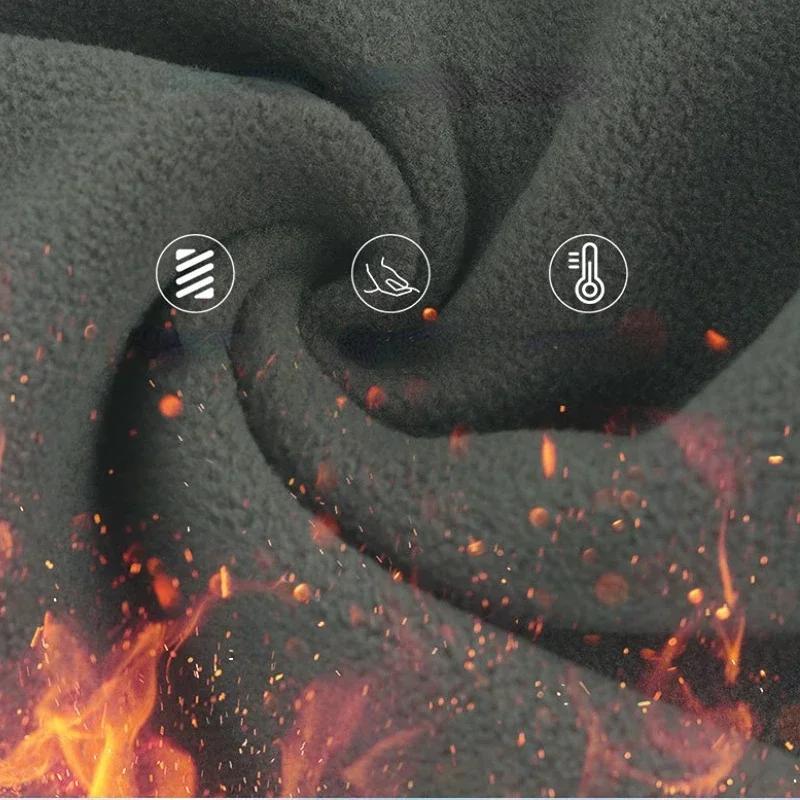 Outdoor Windproof Cap Neck Scarf Winter Warm Polar-fleece Balaclava Hat Unisex Full Face Mask for Cycling Skiing Motorcycling