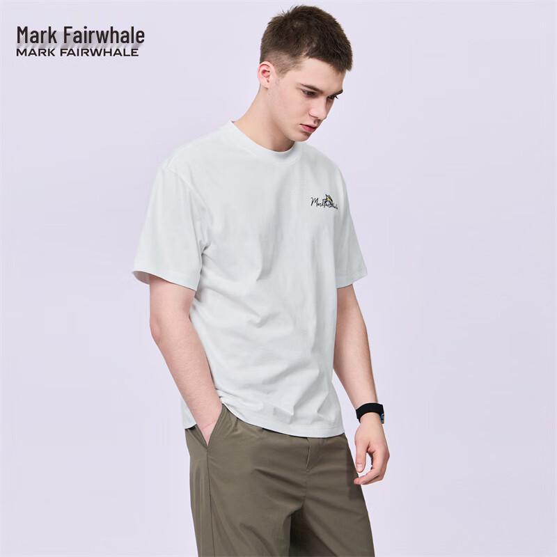Mark Fairwhale Men's Embroidered Short Sleeve T-Shirt