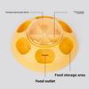 1PC Dog Puzzle Toys Push Type Feeder Leakage Interactive Feeding Toy for Small Medium-sized Cat Slow Food Dispenser Storage Bowl
