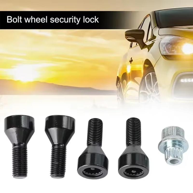 36136776076 High Strength M14x1.25 Wheel Bolt For R56 F55 R57 R58 R59 R60 E70 E71 F60 With Enhancing Safety Lock Design