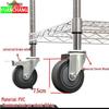 Stainless Steel Adjustable Three-Layer Flatbed Cart for Goods