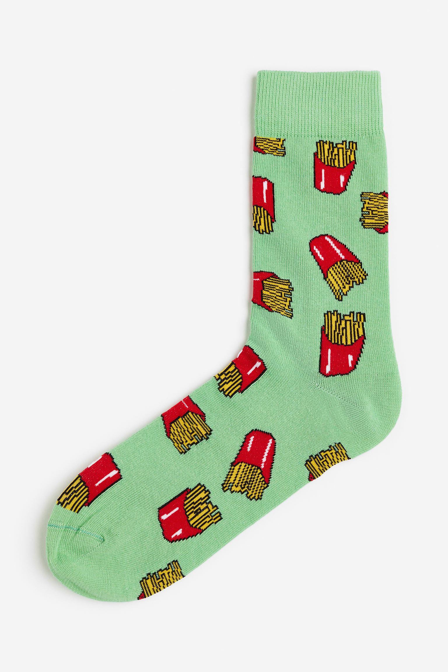 

Patterned socks