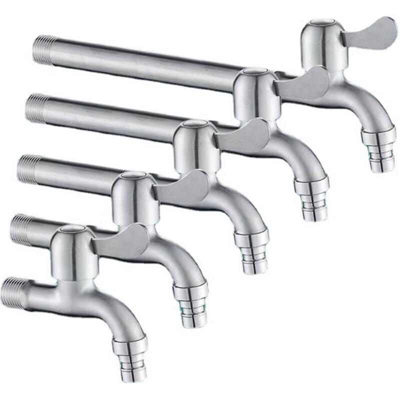 Chengcheng 304 Stainless Steel Wall-Mounted Single Cold Faucet