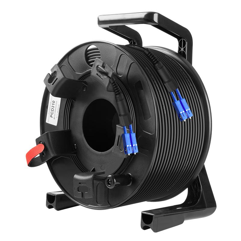 Boyang Outdoor Armored Single-Mode Fiber Optic Cable with Handheld Reel