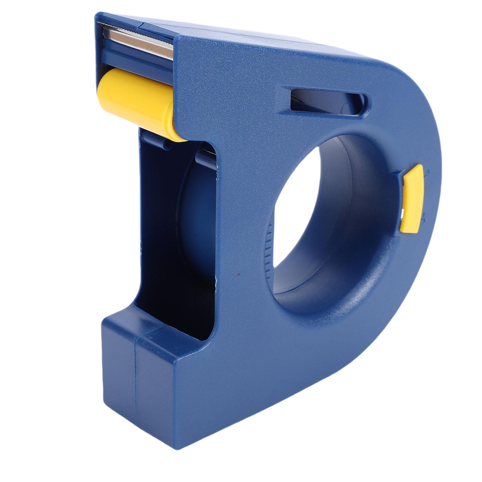 

Painters Tape Applicator Masking Master Dispenser Portable Cutter for Floor Wall Painting Blue