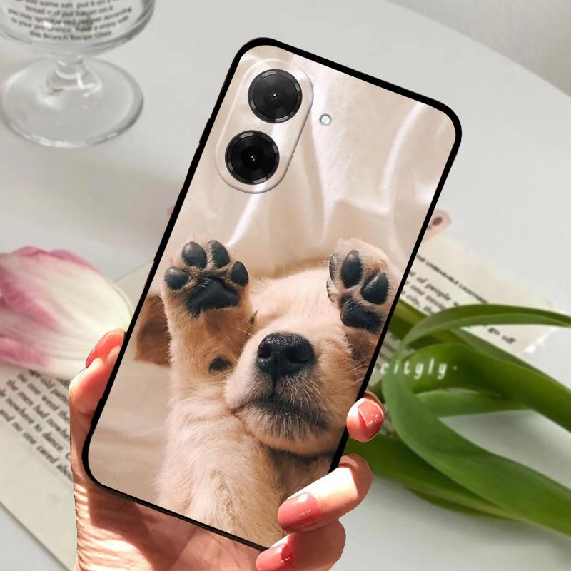Case For Xiaomi Poco C71 Fashion Animals Soft Silicone TPU Phone Cover 25028PC03G Bumper Funda For Redmi A5 4G Protector Shells
