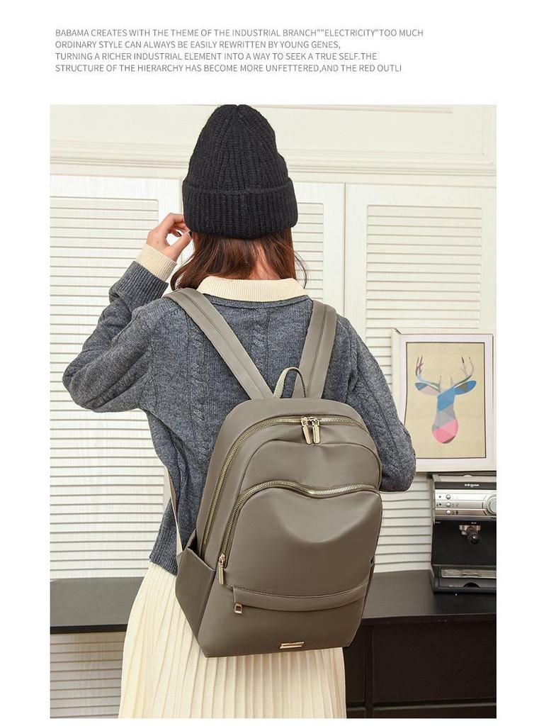 Fashion Women's Durable Nylon Backpack Handbag - 2025 New Style