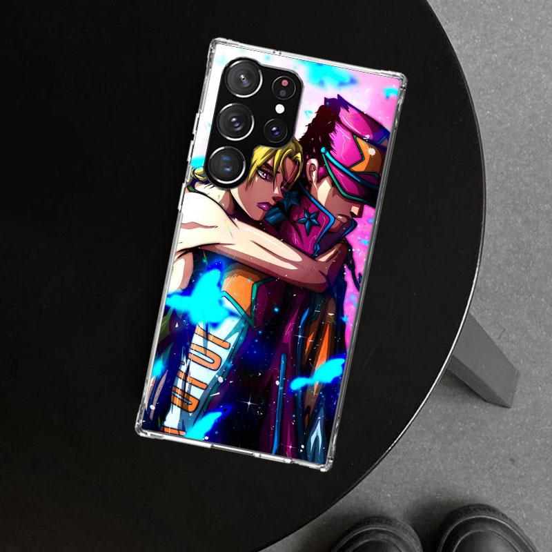 JoJo's Bizarre Adventure Jolyne Cujoh Phone Case Cover for Samsung Galaxy S26 S25 Edge S24 S23 Ultra S22 Plus S21 FE S20 + Art C