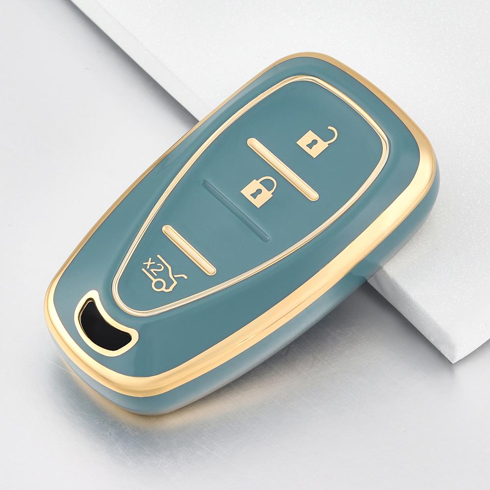 2 3 Button Car Key Cover Case For Chevrolet Onix Equino Orlando Cruze Spark Sonic Camaro Volt Bolt Trax Malibu Blazer Traverse