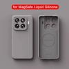 Für Magsafe Flüssigsilikon Hülle Für Xiaomi 17T 17TPro Magnetisches Kabelloses Laden Matt Weiche Hülle Für MI17T Pro Skin Bumper