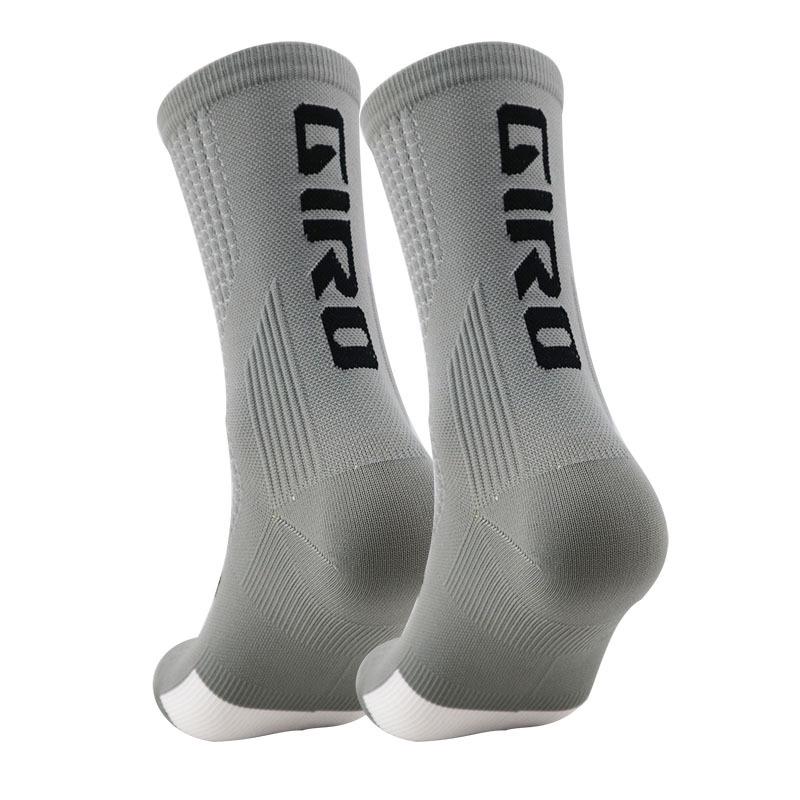 Unisex Outdoor Sports High Tube Cycling, Basketball, Running, and Hiking Socks - Breathable and Sweat-Absorbent.