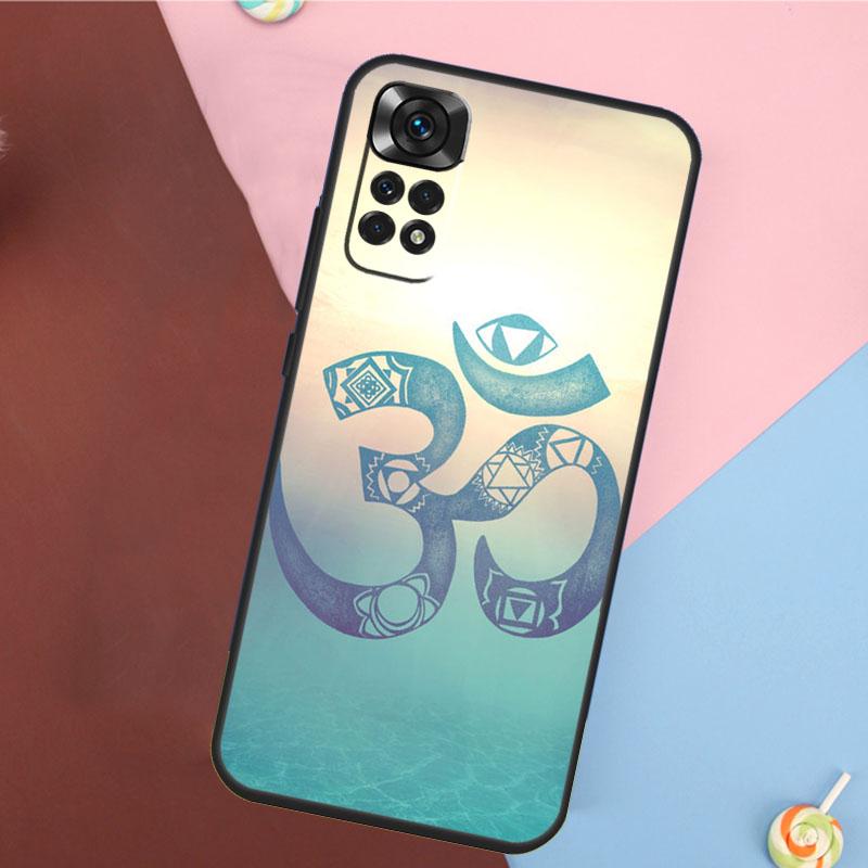 Yoga Om Hindu Symbol Cover For Xiaomi Redmi Note 13 14 Pro 12 11 9 10 9S 10S 11S 12S Redmi 14C 10C 12C 13C Case