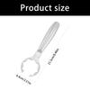 Heavy Duty Adjustable Gas Tank Remover Gas Can Spanner for Valves Maintenance and Cylinder Connection Steel Construction