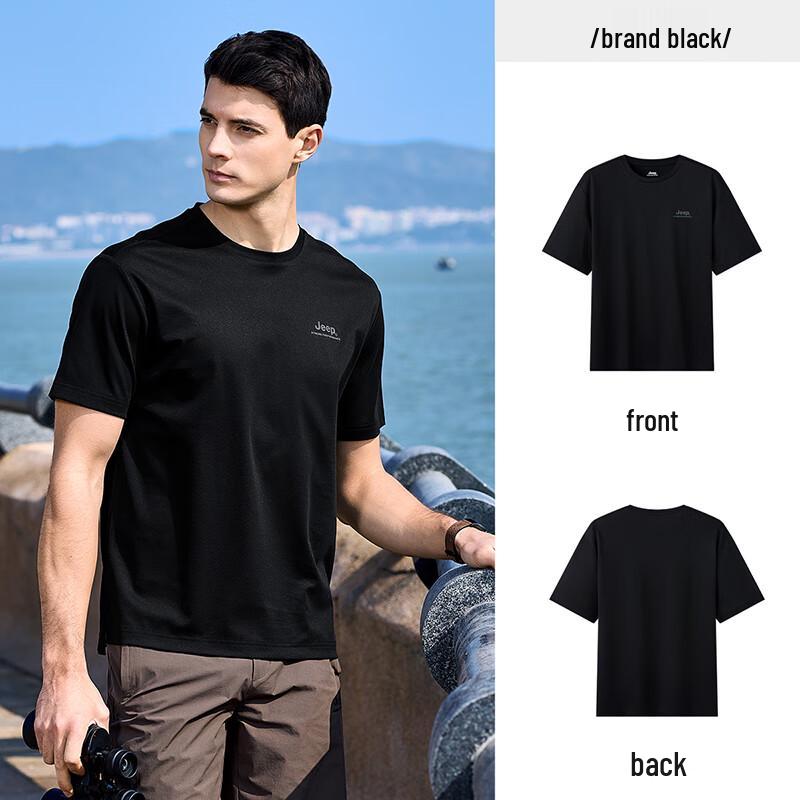 Jeep Men s Summer Cooling Tech Short-Sleeve T-Shirt L