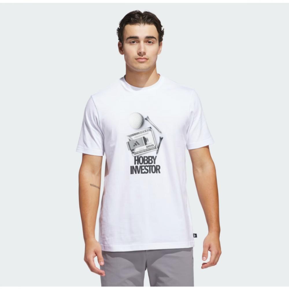 

Adidas Гольф Мужская футболка с коротким рукавом с графикой Golf Culture Jj4197 AM
