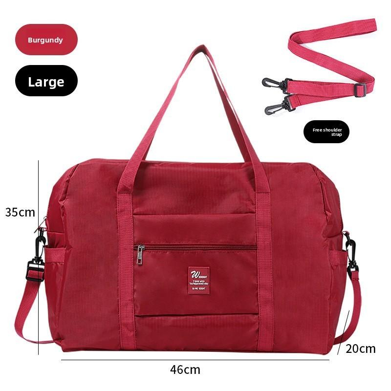 Travel Bag Large Capacity Luggage Storage With Carry Handle For Vacation Use