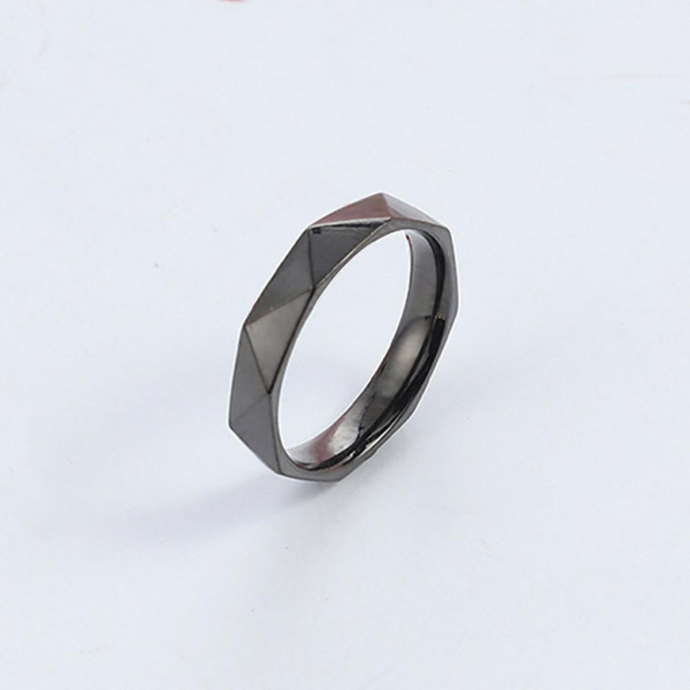 Ins Fashion Women Finger Rings Female Gold Color Stainless Steel Geometric Ring High Quality Statement Jewelry Anillos Mujer