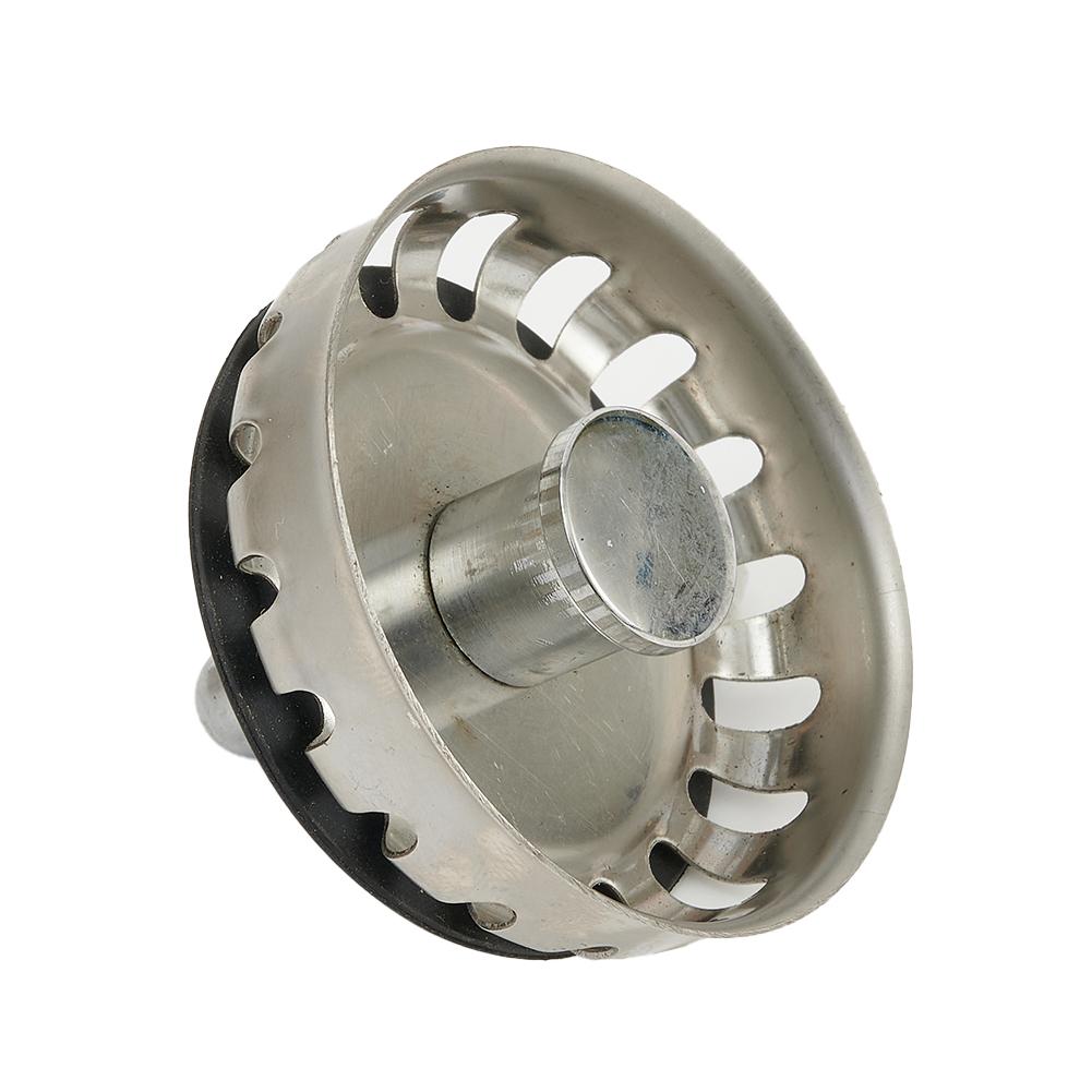 Home Improvement Kitchen Sink Strainer Adjustable Depth Filter Steel Protector Versatile Drain Basket 22mm Depth Adjustable