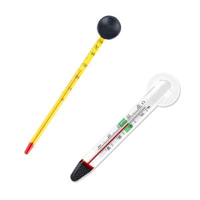 5pcs Professional Underwater Glass Thermometers Accurate Temperature Monitor for Aquariums Hydroponics and Greenhouses Use