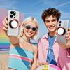 Wide Angle Mirror For Phone Portable Cellphone Wide Angle Mirror Phone Magnetic Holder For Selfie Vlogging Streaming Travel