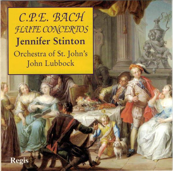 

CD BACH; STINTON, JENNIFER - Bach: Flute Concertos RRC1117 Regis Records Japan Classical Used