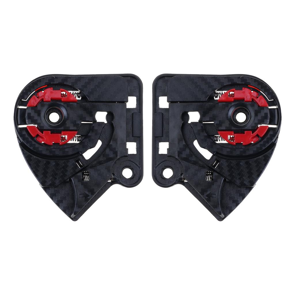 Flip Up Helmet Shield Base Holder 1 Pair Replacement Parts for FF801 FF323 FF390 Windscreen Holder Base Visors Parts