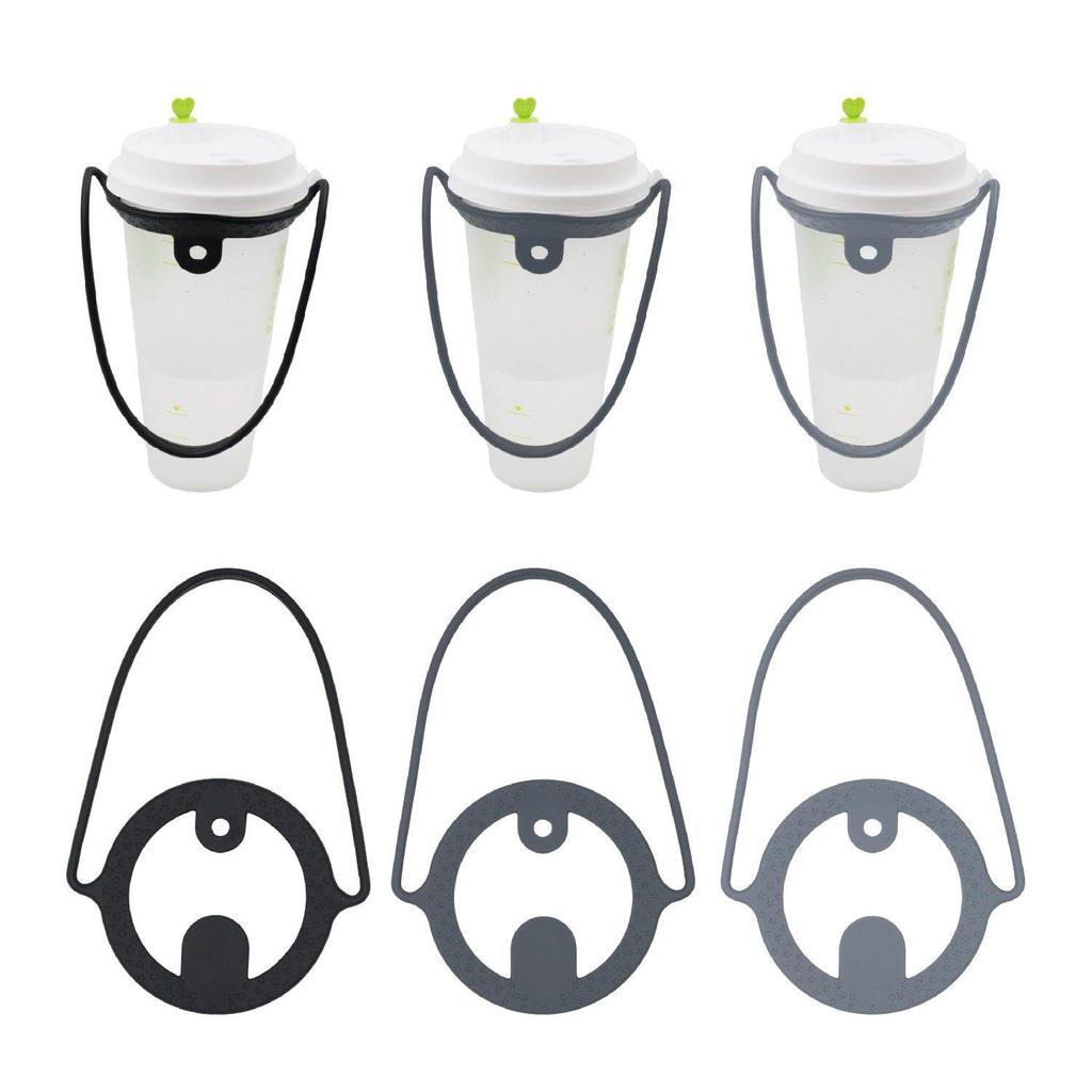 KKLM Silicone Drink Cup and Foldable Silicone Drink Cup Suitable for Milk and Convenience Store Coffee Portable Beverage Holder for Cars and Holder,