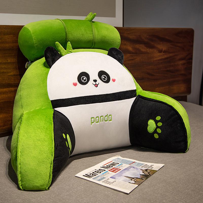 Cartoon Panda Detachable Washable Cushion Bedhead Pregnant Women's Waist Pillow Sofa Decorator Lumbar Support Chair Cushion