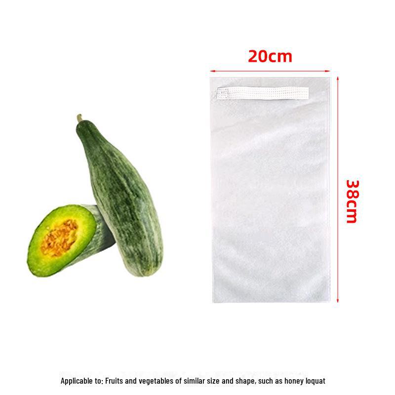 Non-Woven Outdoor Fruit Protection Bags for Grapes, Bitter Melon & Loofah - Anti-Fruit Fly