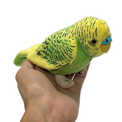 Taiyo Sangyo Boeki Stuffed Budgerigar (Green)