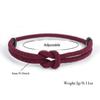 Noter New Mens Rope Bracelet Adjustable Grade A 4mm Lucky Red String Chain Braslet 5 Colors Cool Riding Hand Accessories Joias