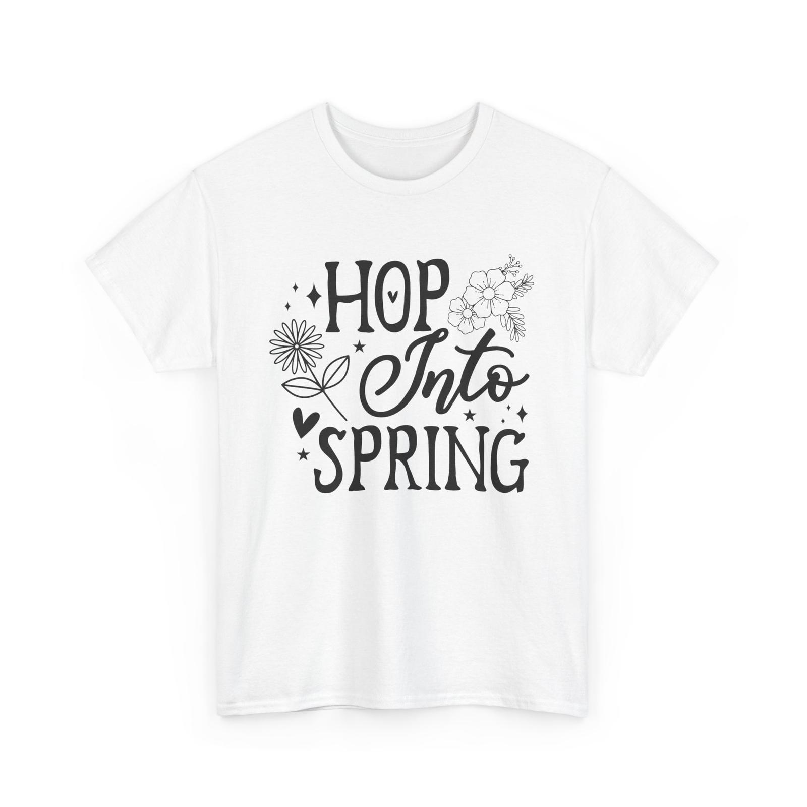 Spring Picnic T-Shirt | Outdoor Fun & Floral Patterns Tee | Hop Into Spring Unisex T-Shirt XXXL